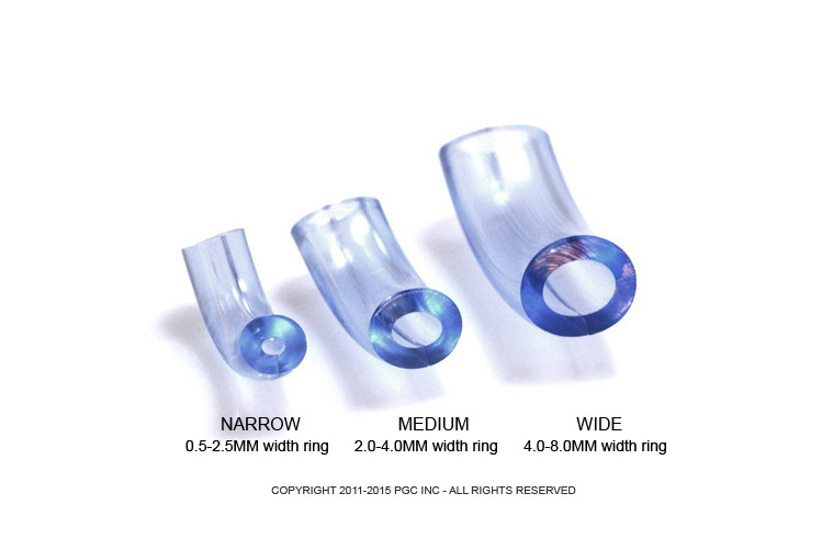 Ring Guard - 3 pack (narrow) - Ring Size Reducer, Ring Sizer - EZsizer