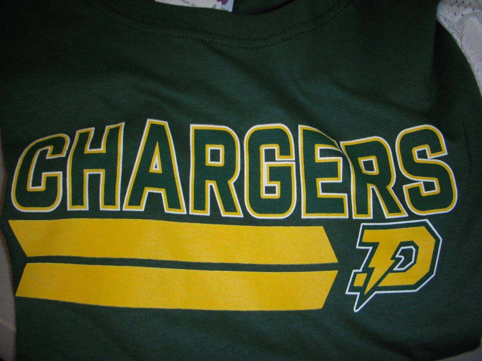 Wholesale Lot of 5 Midland MI Dow High School Chargers T-Shirts Boy's/Women's