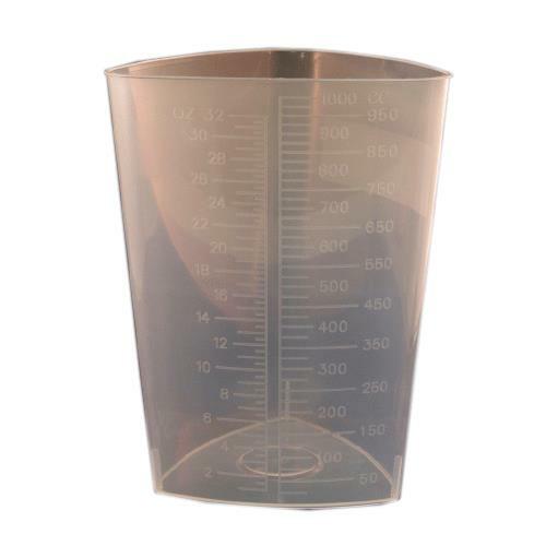 McKesson Triangular Graduated Container, Polypropylene, 32 oz., 1 Container