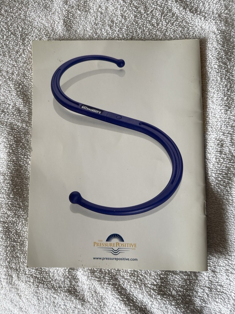 Original Backnobber User Guide Manual Deep Muscle Self Care