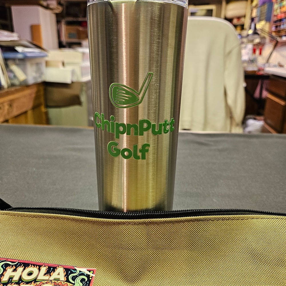 CHIP N PUTT MUG AND MONEY BAG