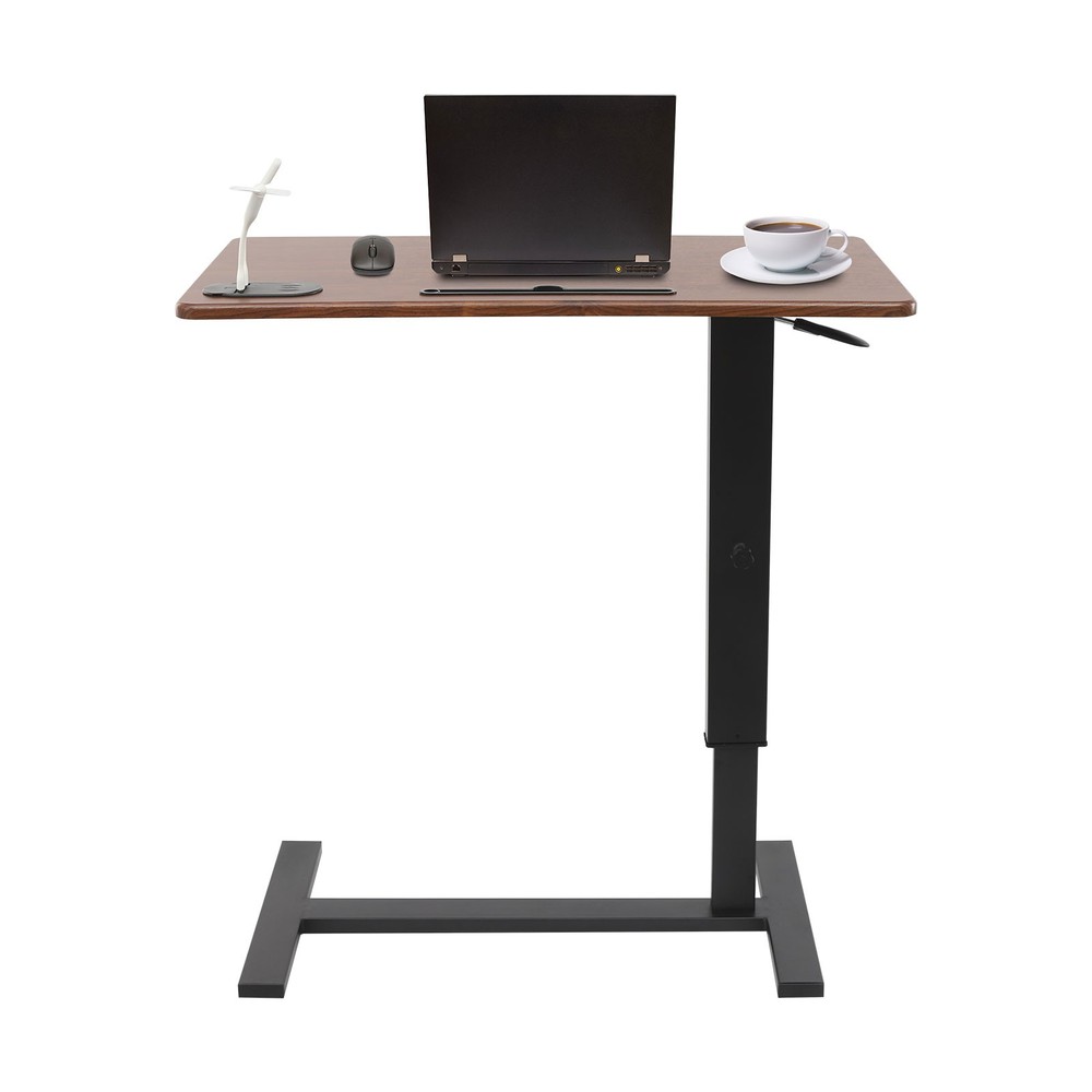 C-shaped Mobile Laptop Table, Mobile Bedside Table, Adjustable Side Table