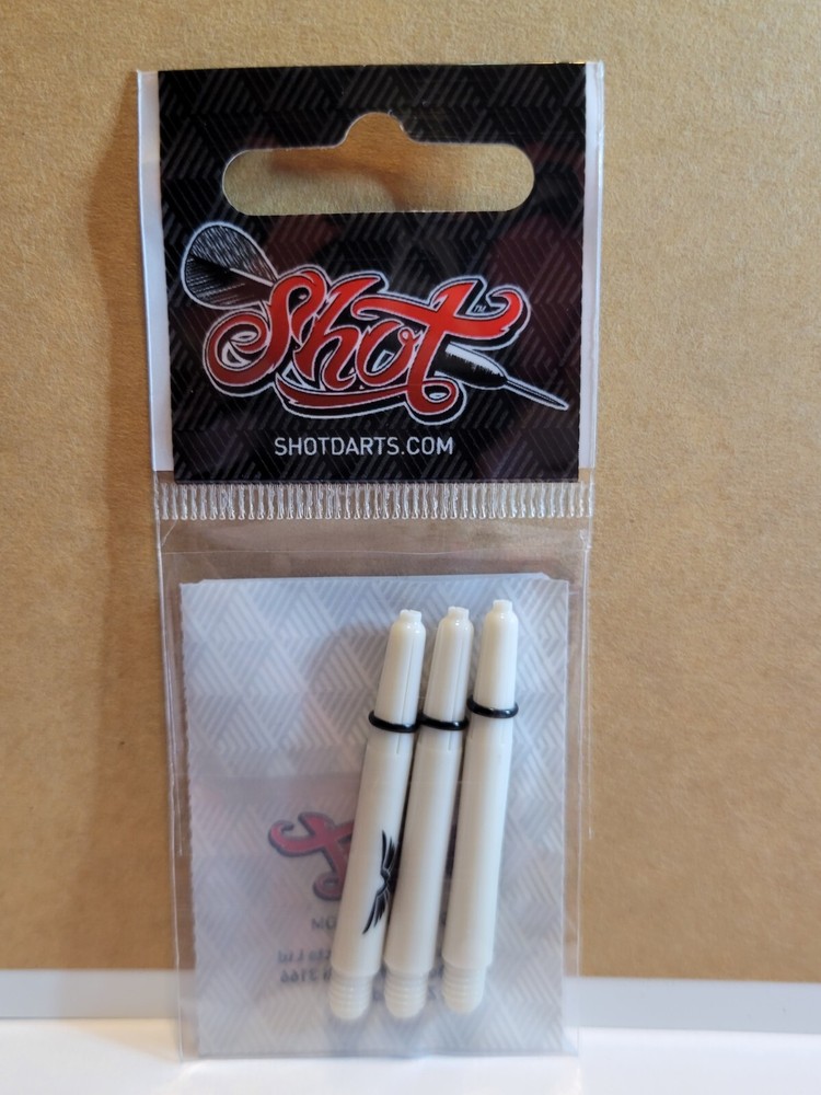Shot Eagle Claw Bone White Dart Shafts