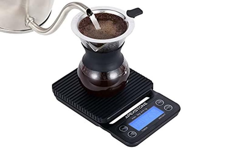 Espresso Scale with Timer,Pour Over Coffee Scale Timer,Espresso Scale