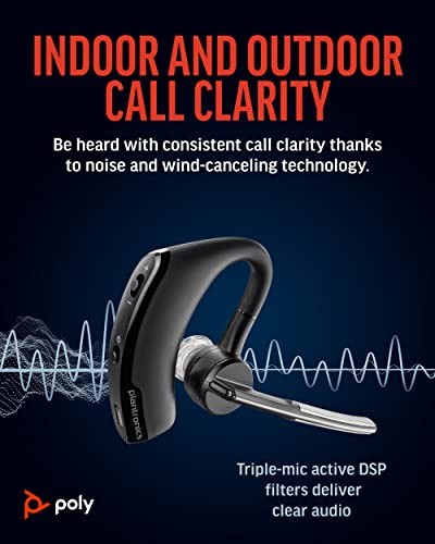 Voyager Legend Wireless Headset (Plantronics) - Single-Ear Bluetooth w/Noise
