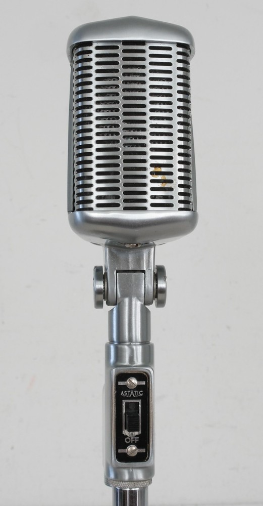 Astatic 77 Dynamic Cardioid Microphone with Stand and Cable