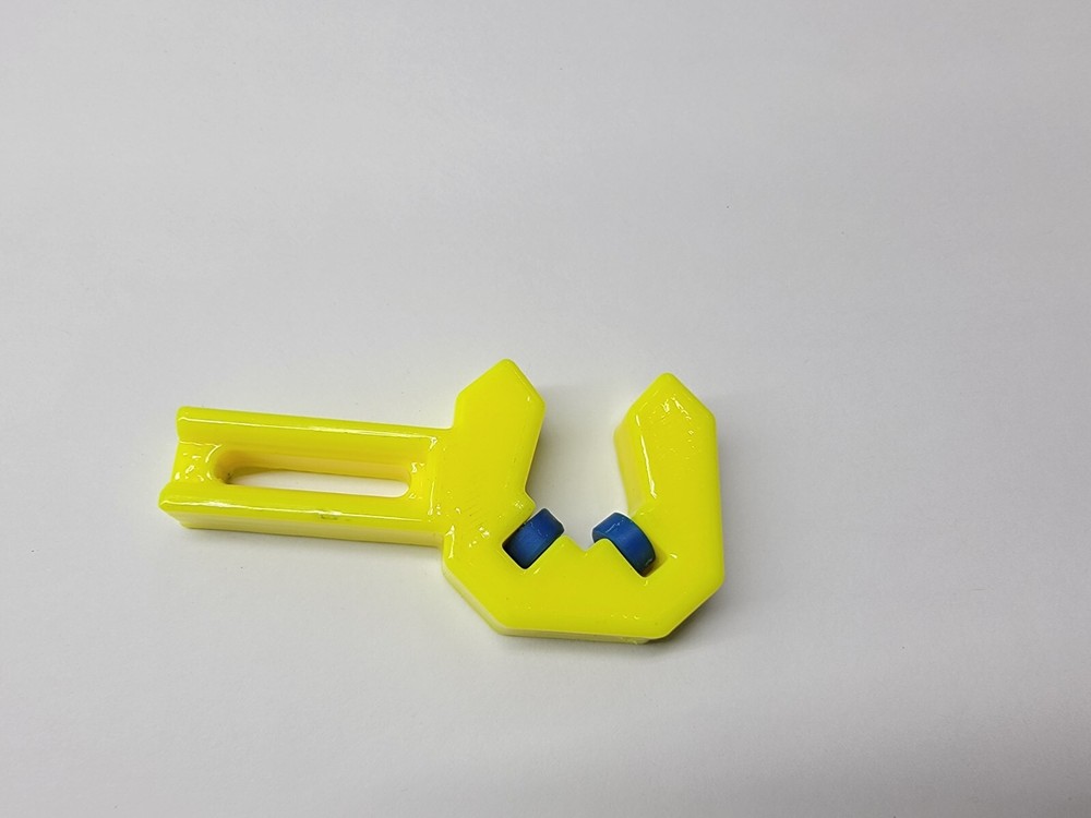 bowfishing arrow rest, 3d printed, ABS Plastic, roller guides