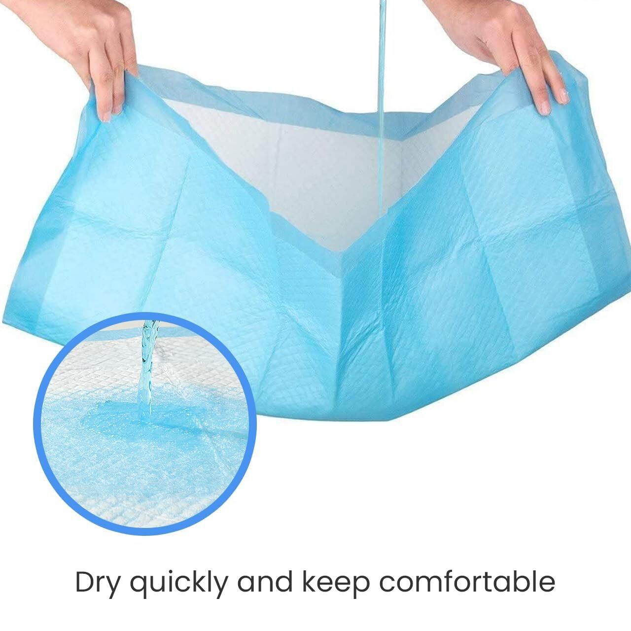 100 Pet Training Pads for Dogs 36x36" Unscented Ultra-Absorbent 2XL Potty Pads