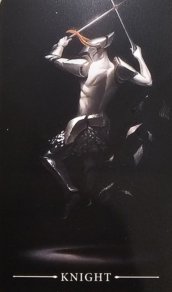 Black Tarot Deck
