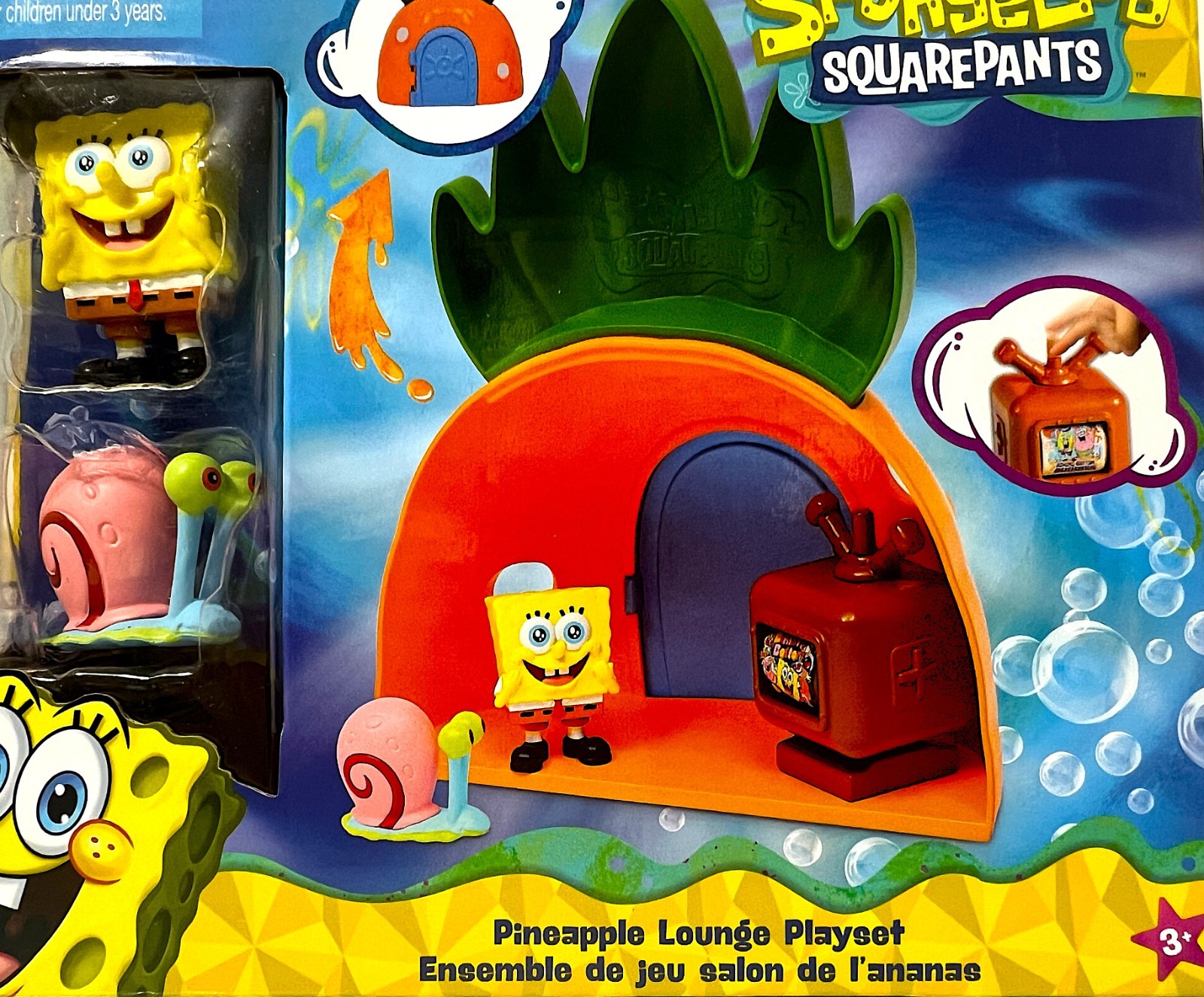 SpongeBob SquarePants Pineapple Lounge Playset Nickelodeon with 2 Figures 2025