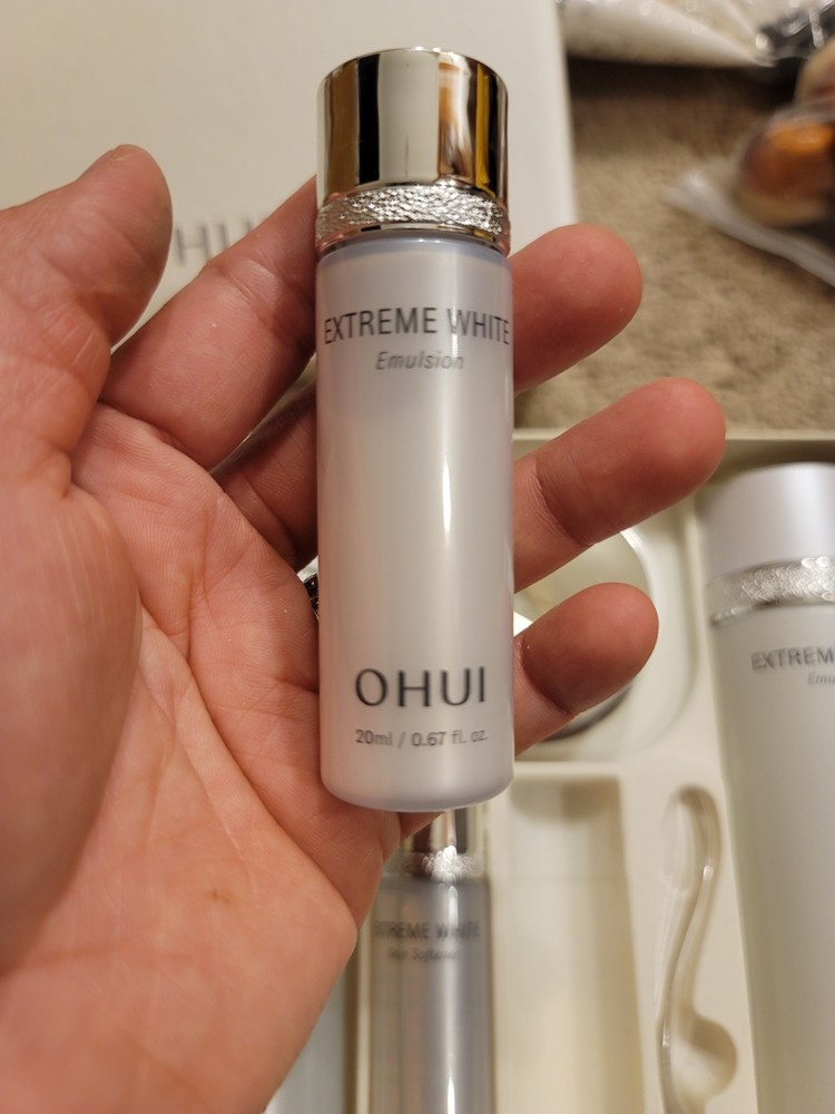 OHUI Extreme White 3 Items Special Set