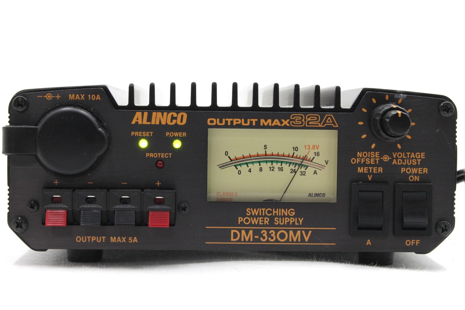 ALINCO DC DM-330MV Stabilized Power Supply 32A + Box Excellent Cond.