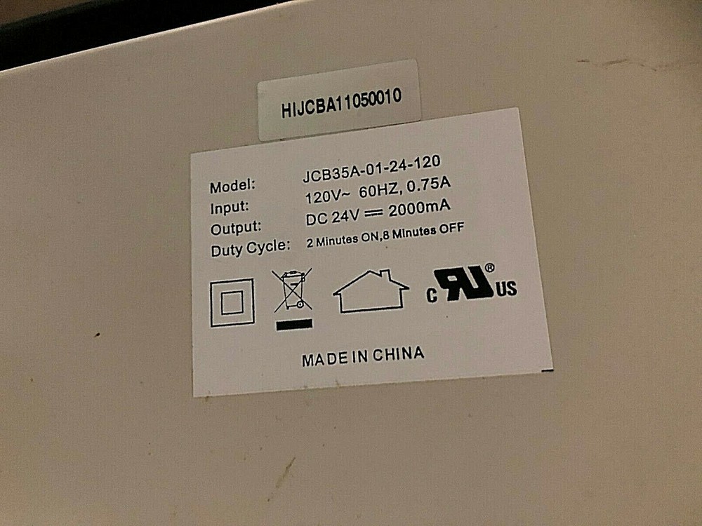 Huasmann electronic elevating table 4375 work surface adjustable 27” to 43” high