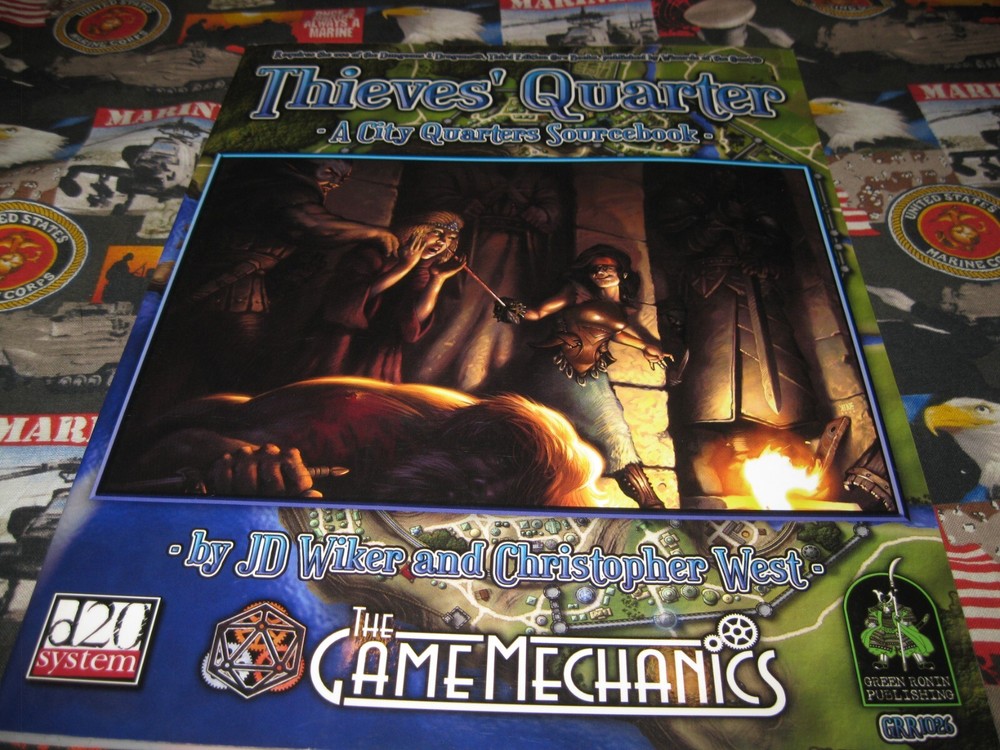 Thieves' Quarter: A City Quarters Sourcebook D20 System