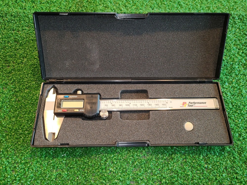 Performance Tool 6" Electronic Digital Caliper with case - FREE SHIPPING
