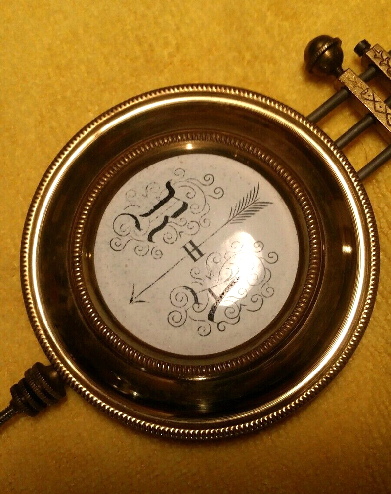 Antique Mauthe German R/A Wall Clock
