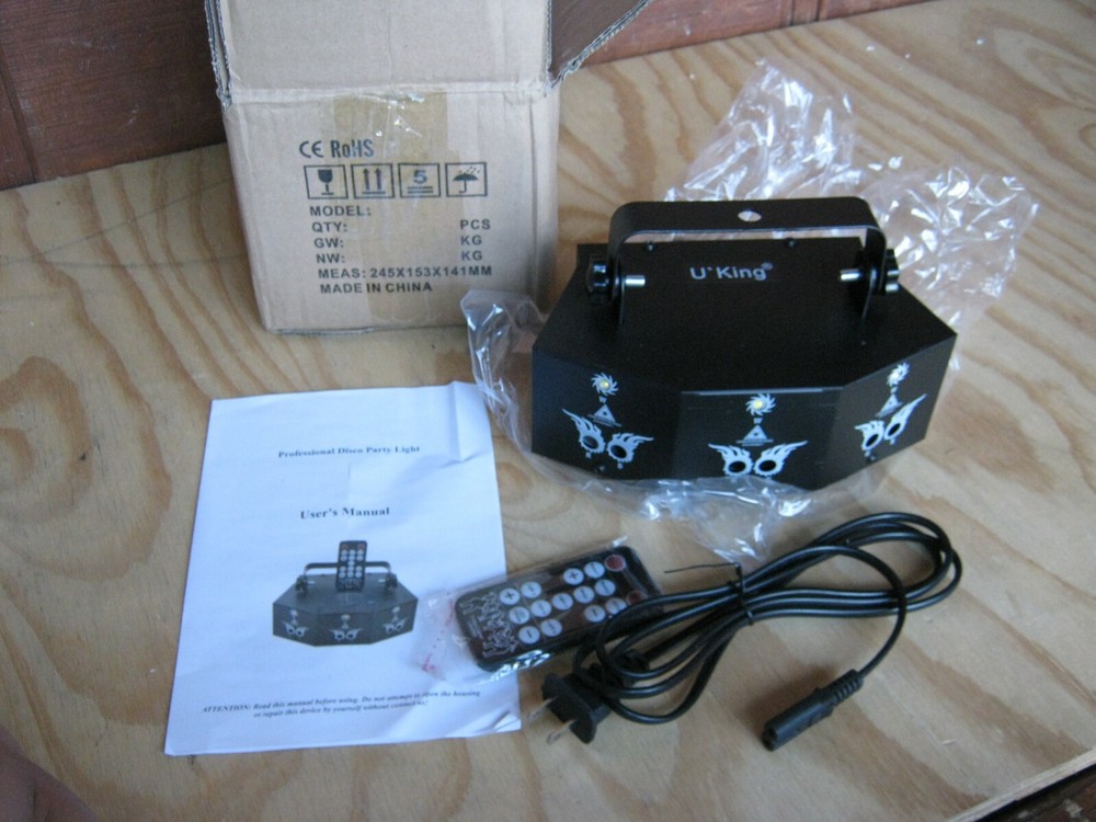 U'King Professional Disco Party Light