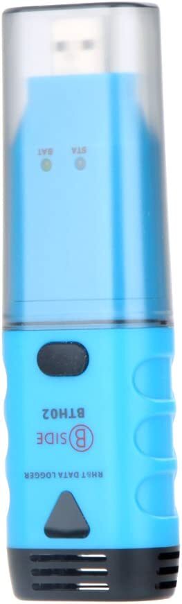 USB LCD Digital Temperature Humidity Data Logger BTH02 Two Channel Thermometer