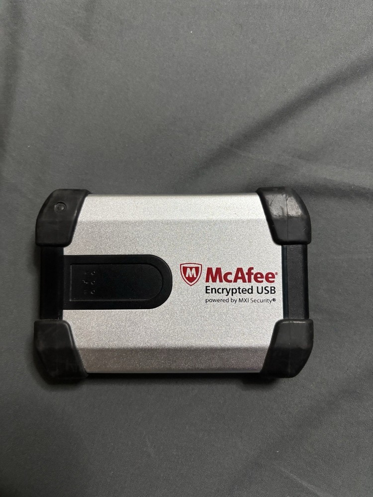 McGee Fingerprint Encrypted External Hard Disk 250GB