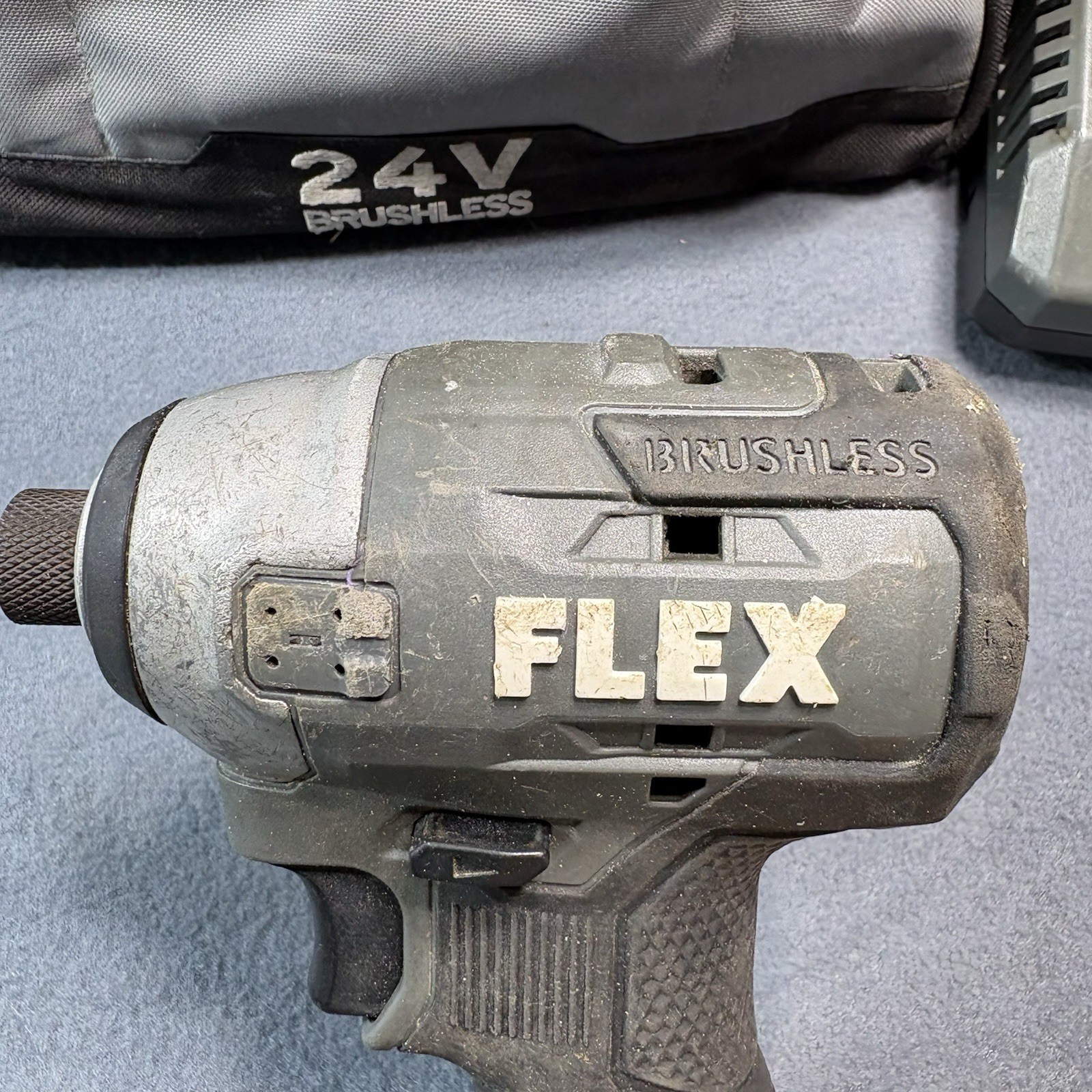 Flex 24V Compact Drill Driver + Impact Driver No Batteries See All Pictures