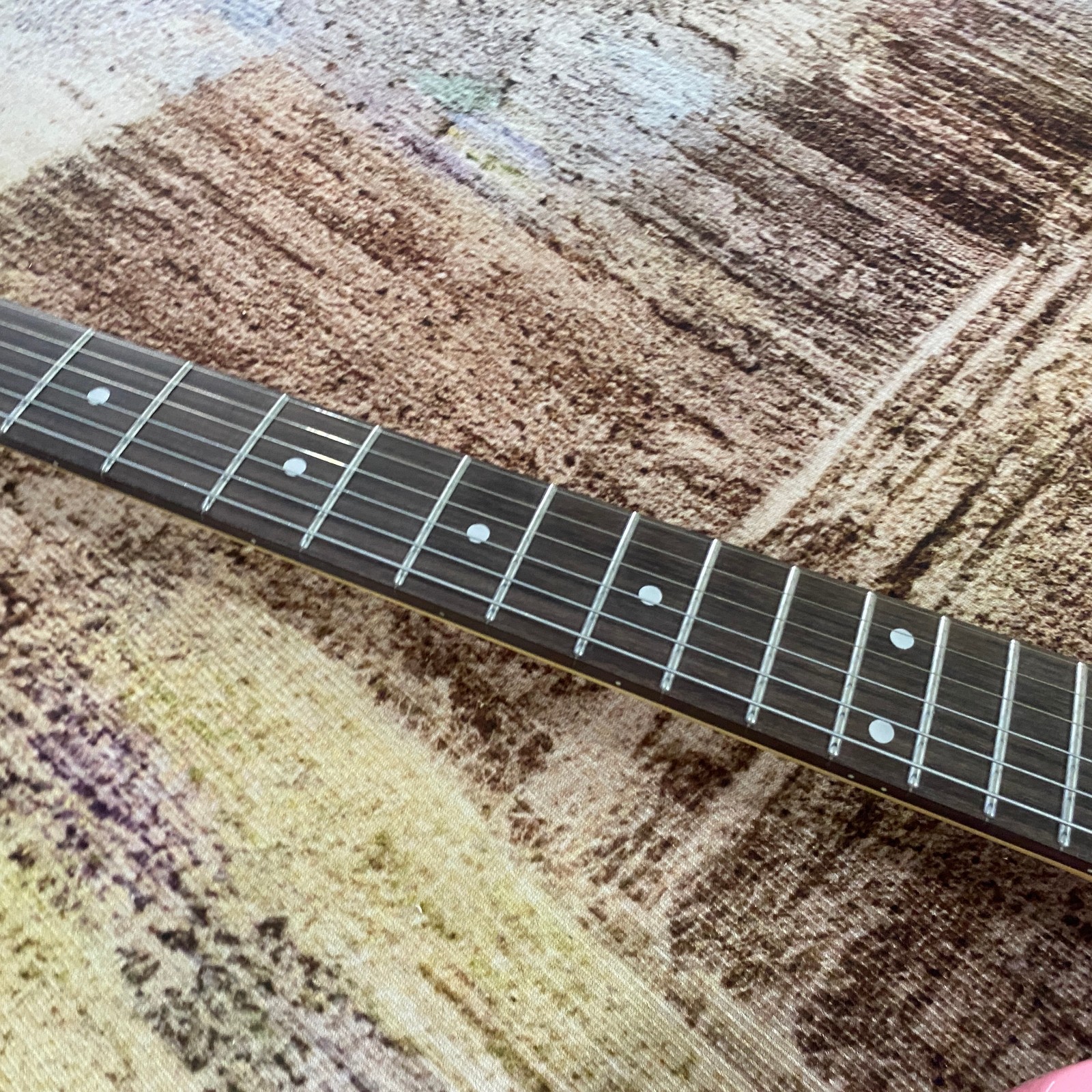 Anime&Manga beautiful girl shaped Electric Guitar Tremolo HH Pickups 24Frets