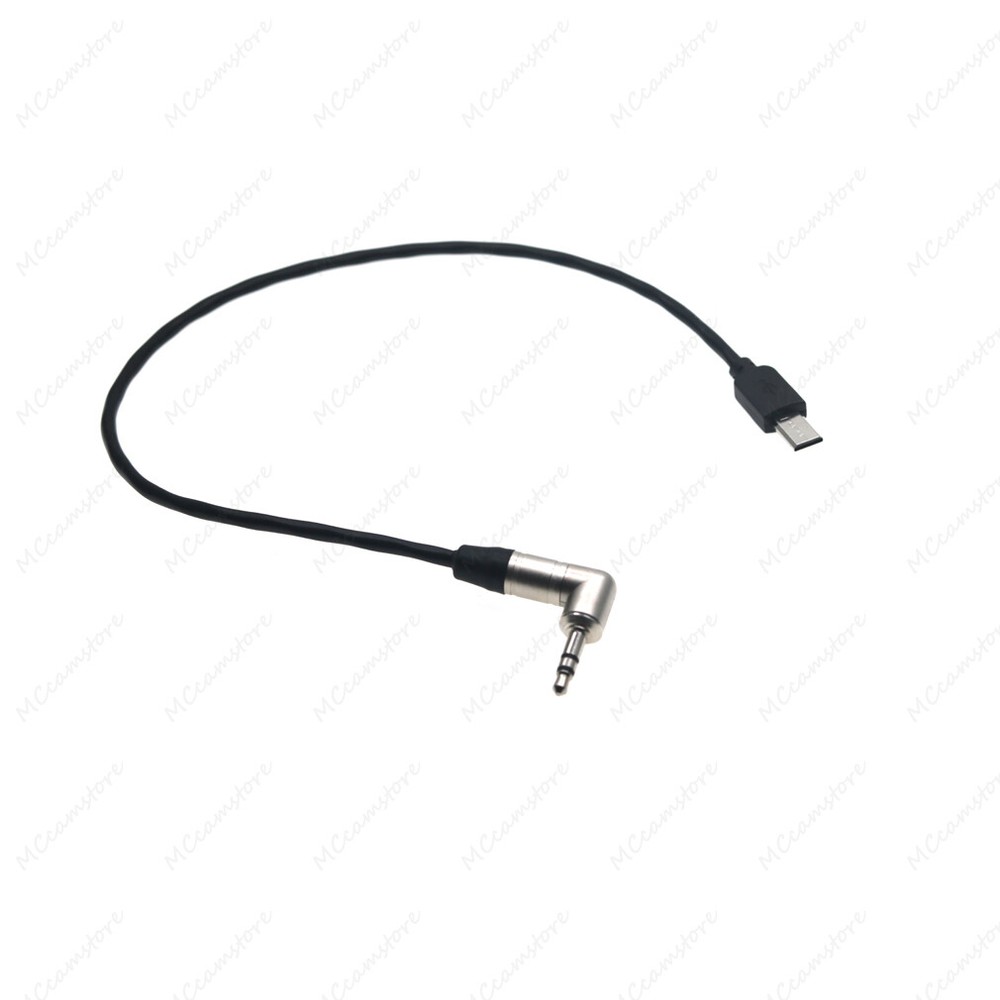 Tentacle Sync Timecode Cable for Sonys FX3 A7S3 A1 Camera 3.5 TRS to Micro-USB