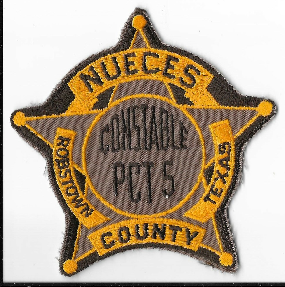 Nueces County Constable Pct 5 Robstown, Texas Shoulder Patch