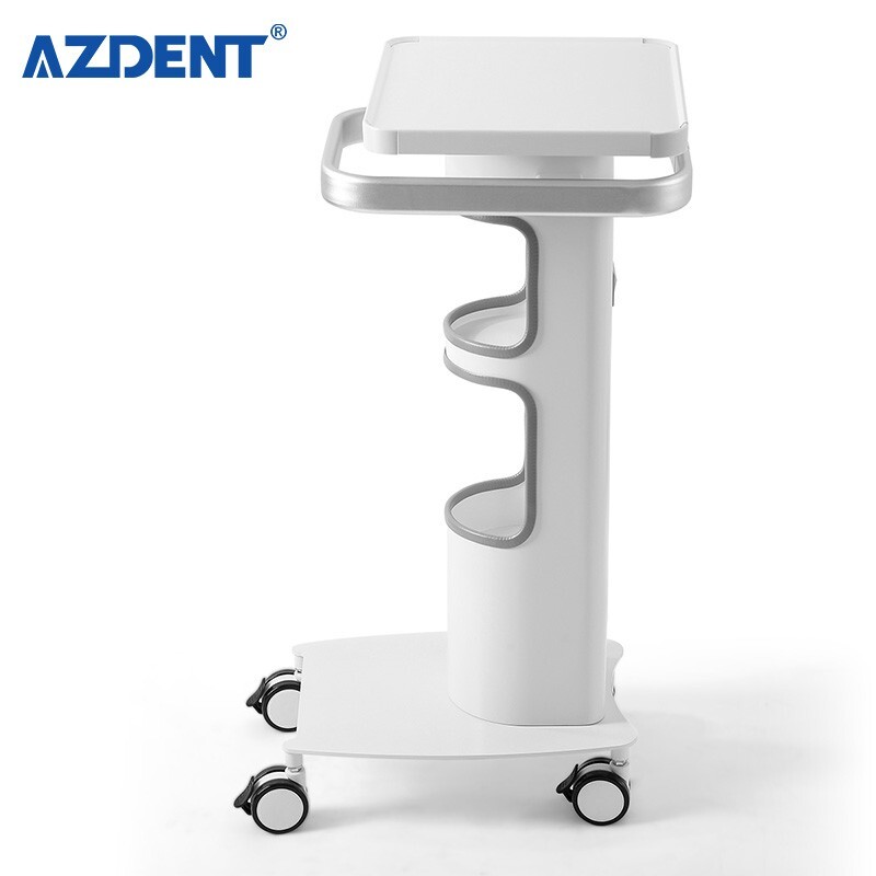 Dental Trolley Intraoral Scanner Cart Mobile Rolling Serving Cart 3 Layer Single