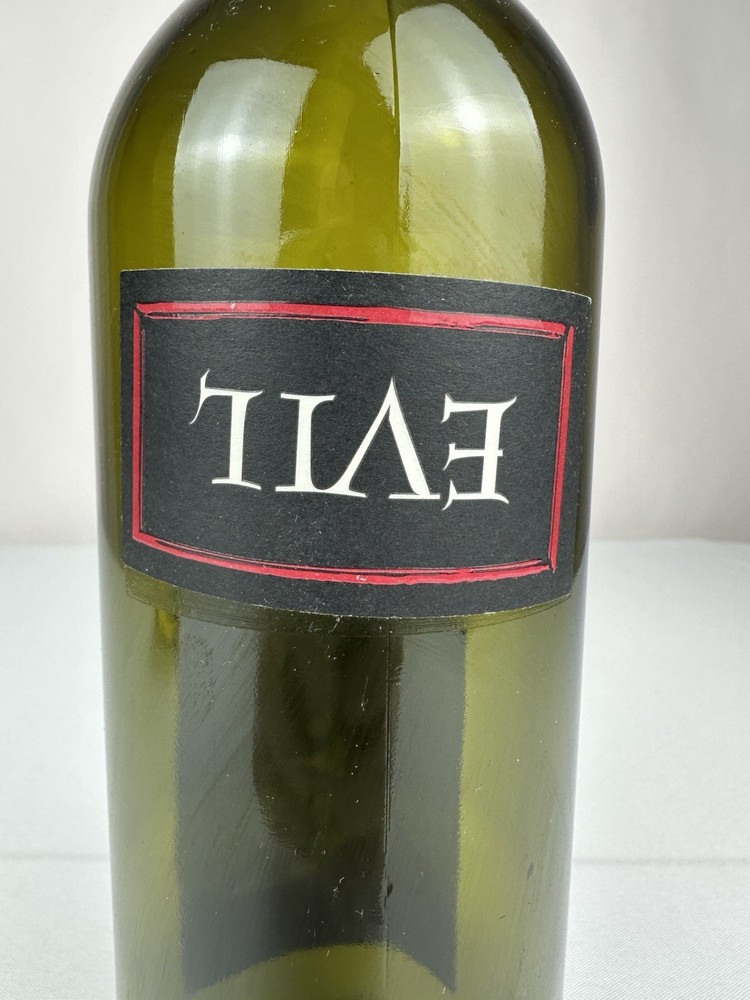 EVIL South Eastern Australia Cabernet Empty Green Bottle