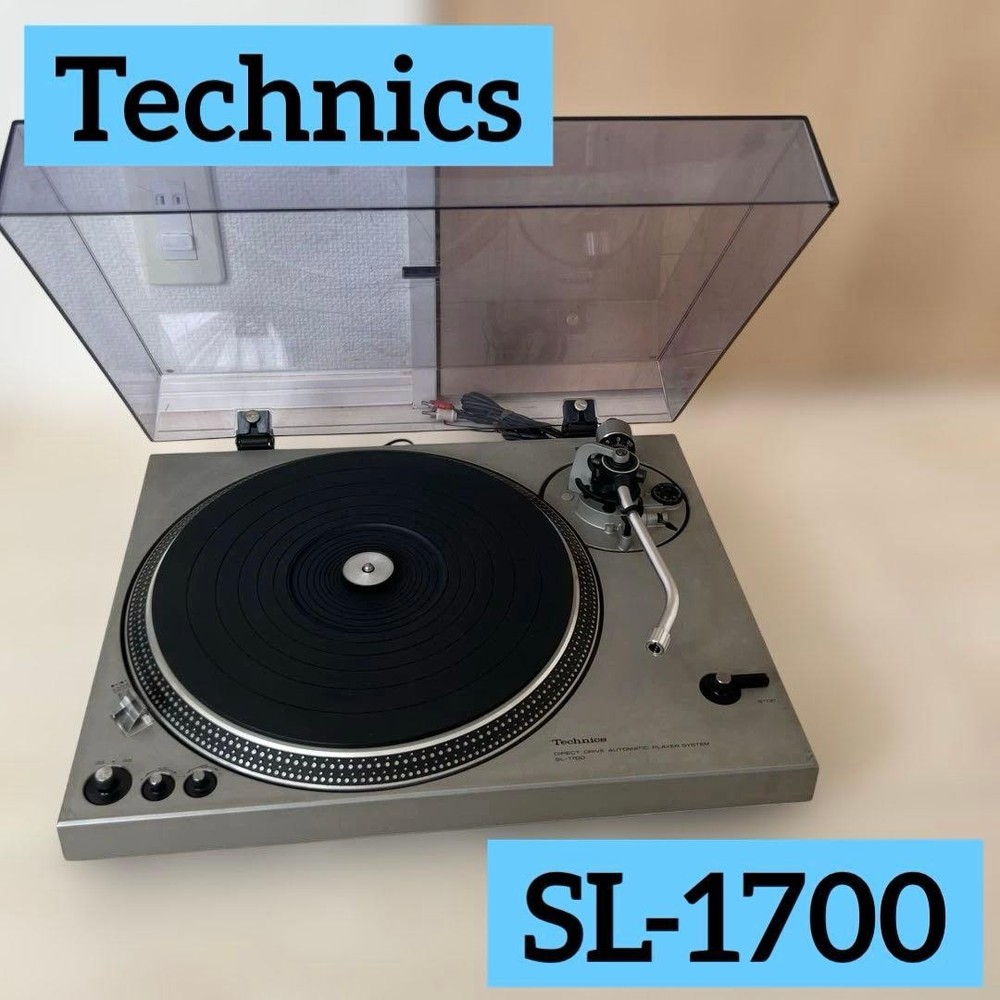 Technics SL-1700 Turntable Direct Drive Automatic Record Player Tested Working