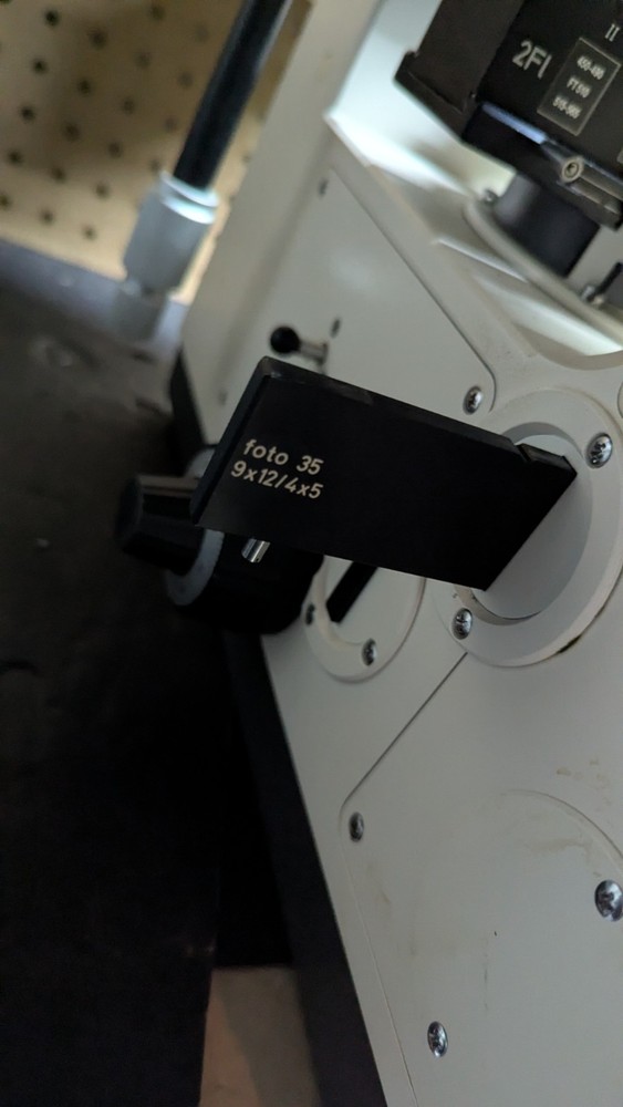 *Untested* Zeiss Axiovert 35 Inverted Fluorescence Microscope With Power Supply