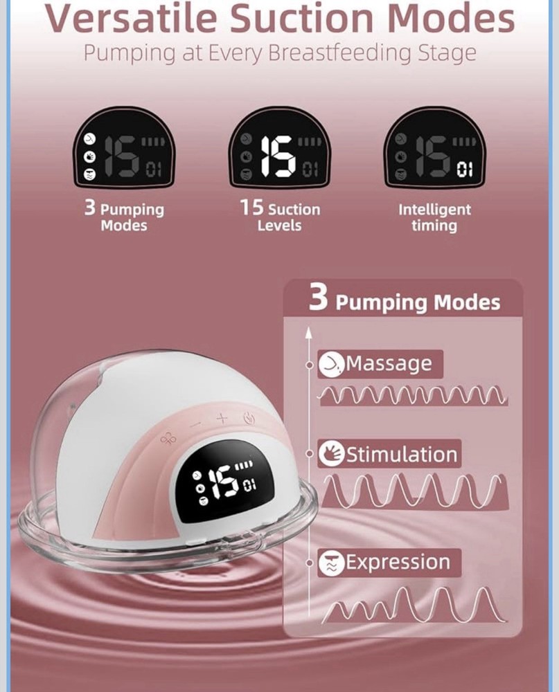Wearable Electric Breast Pump