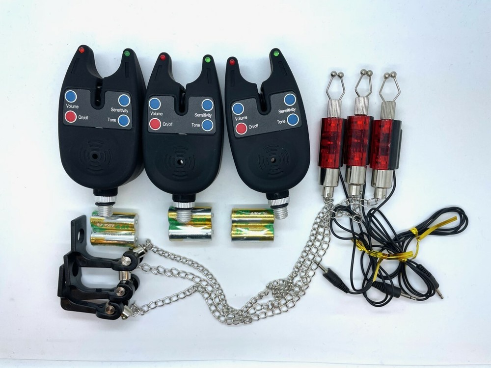 BITE ALARMS,LIGHT UP CHANIN BITE INDICATORS SETS MULTIPLE LISTINGS