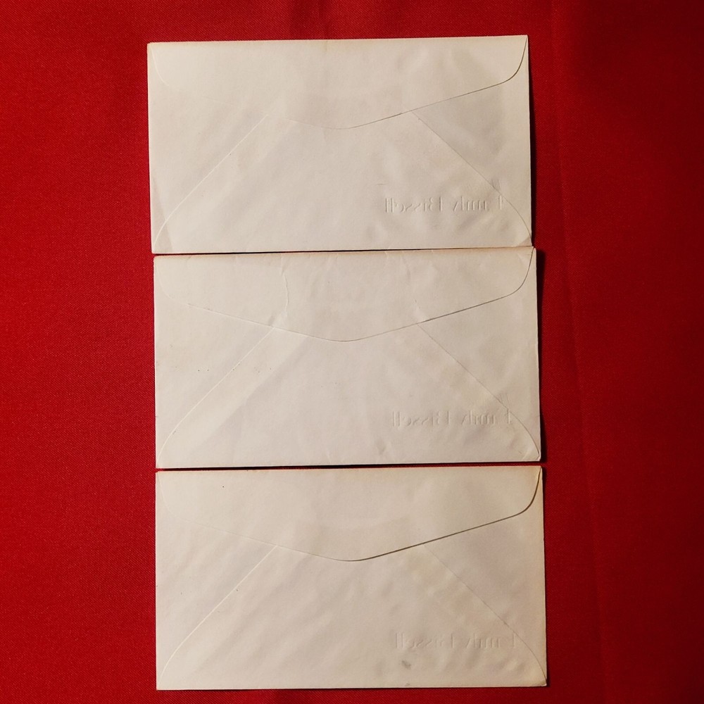 First Day of Issue Emily Bissell Stamp Cache Envelope