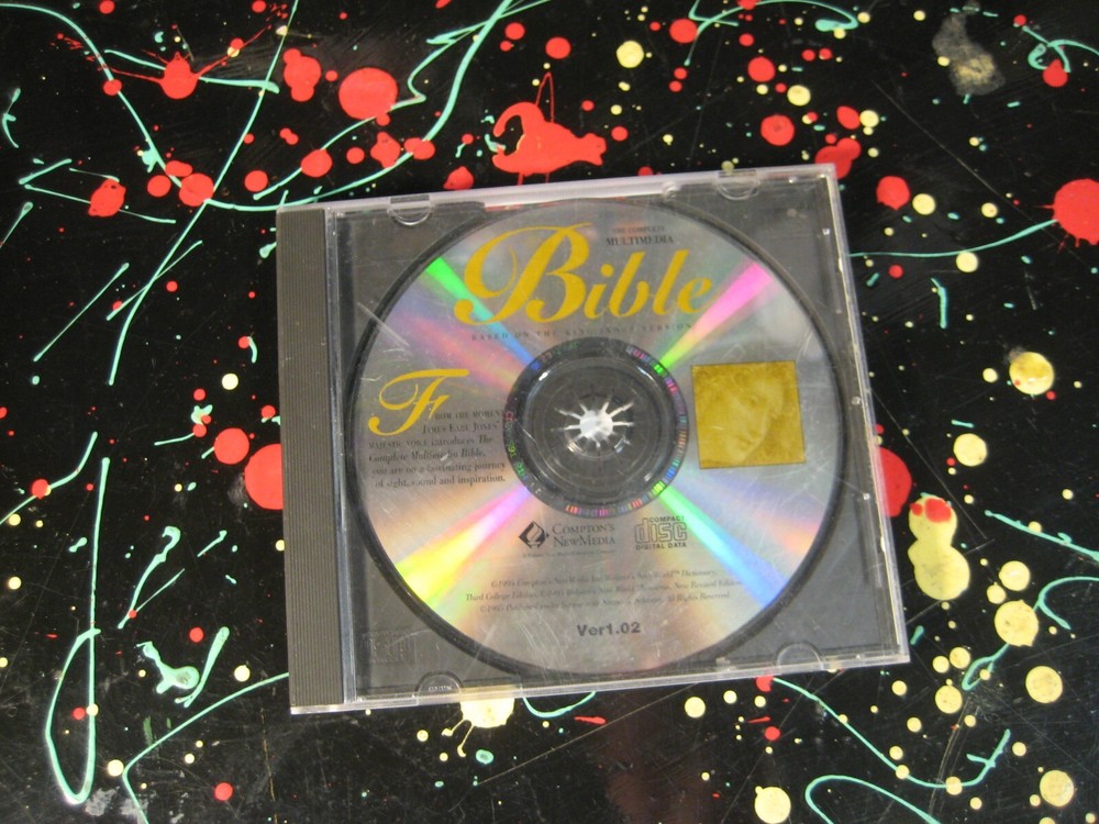 Complete Multimedia Bible (King James Version) for Windows 95 PC CDROM Comptons