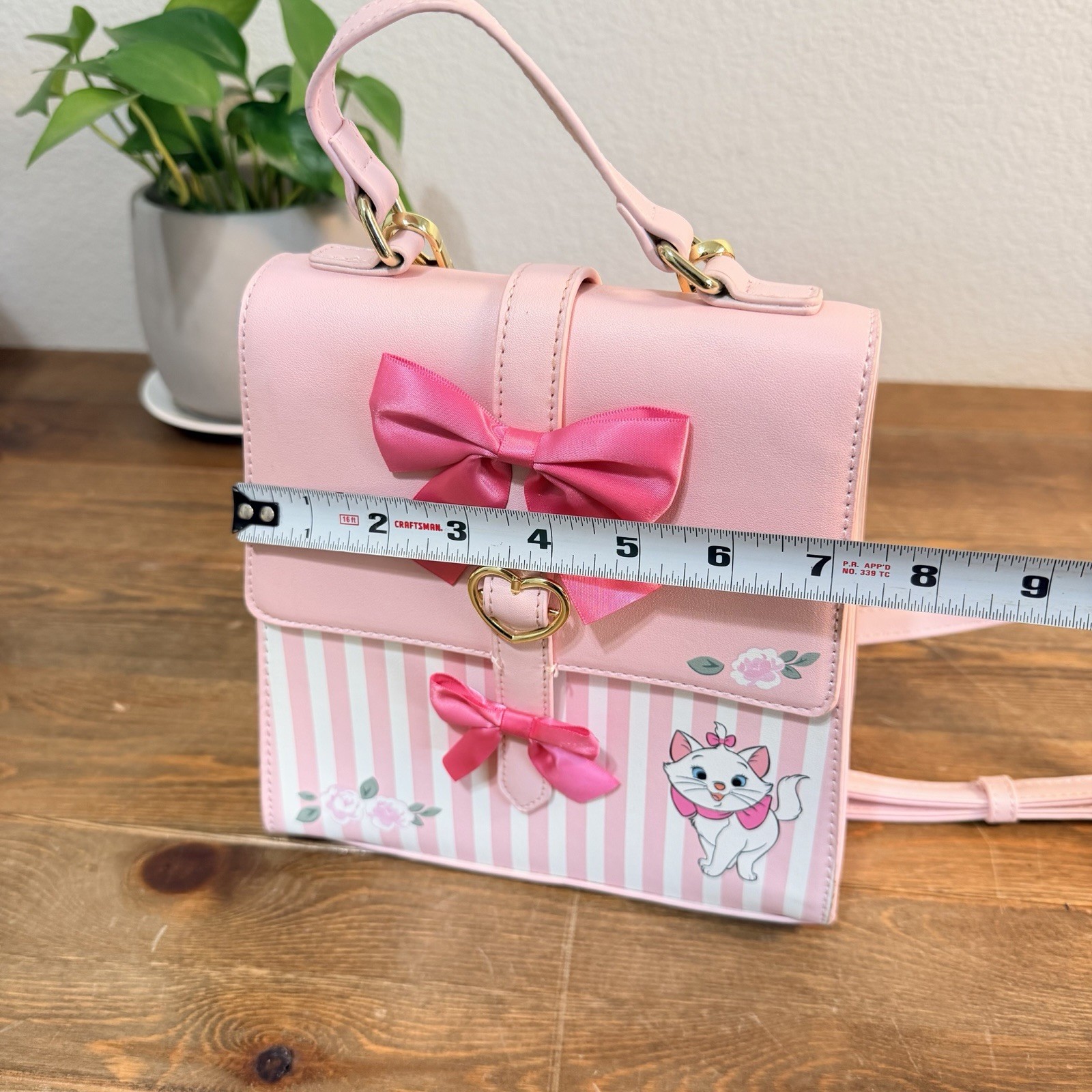 Disney Marie Aristocats Bows Stripe Crossbody Bag Her Universe Exclusive Purse