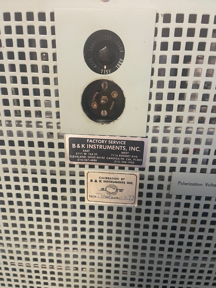 B&K Frequency Analyzer Type 2107