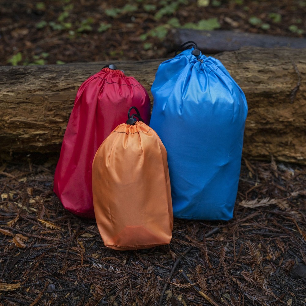 Outdoor Products Ditty Bag 3 Pack, 16.2L Drawstring Stuff Bag Assorted