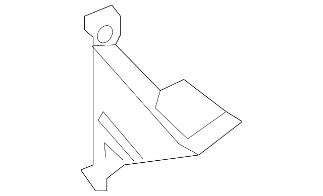 Genuine Ford Radiator Support Bracket GN1Z-8A193-B