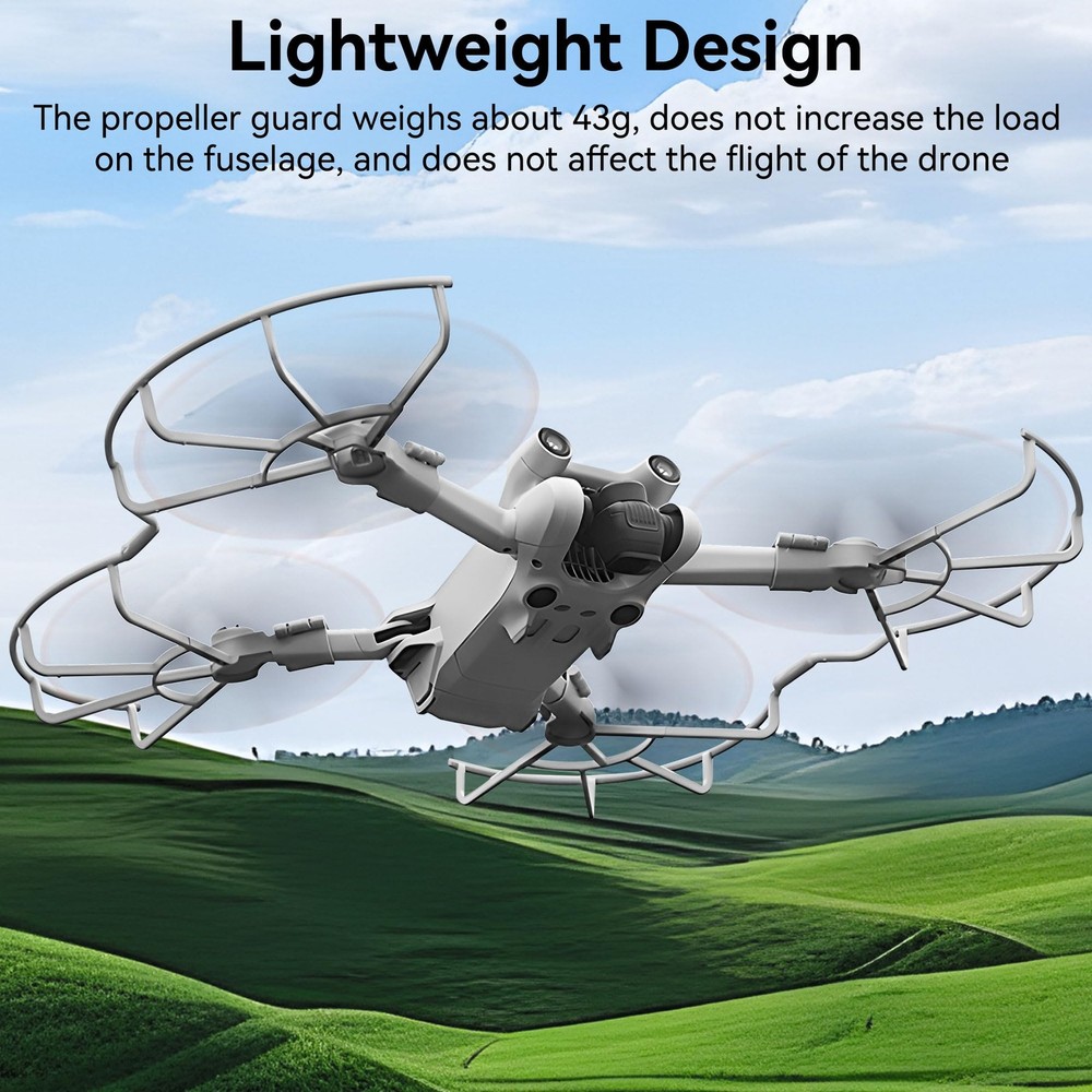 Craznick Mini 3 Pro Propeller Guard - Propellers Protector for DJI gray