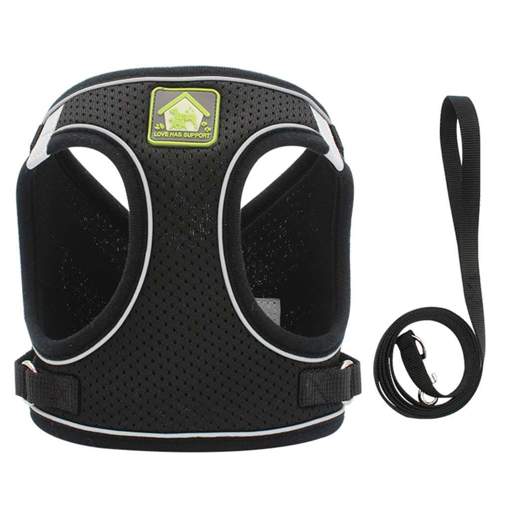 Mesh Padded Soft Puppy Pet Dog Harness Breathable Comfortable Colors XS S M L XL