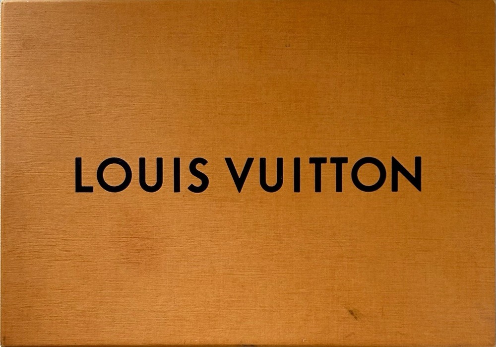 Authentic Louis Vuitton *EMPTY Gold Gift Box