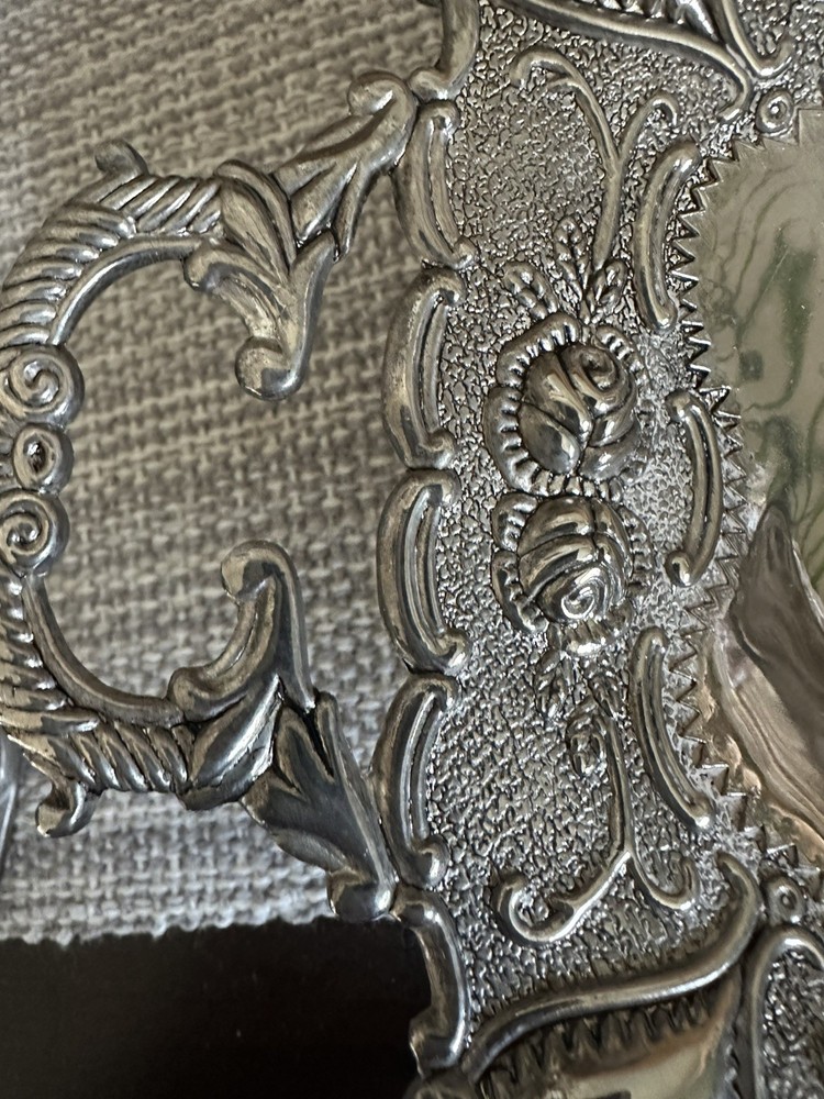 Godinger Silver Art Co Footed Dish With Handles Silverplate