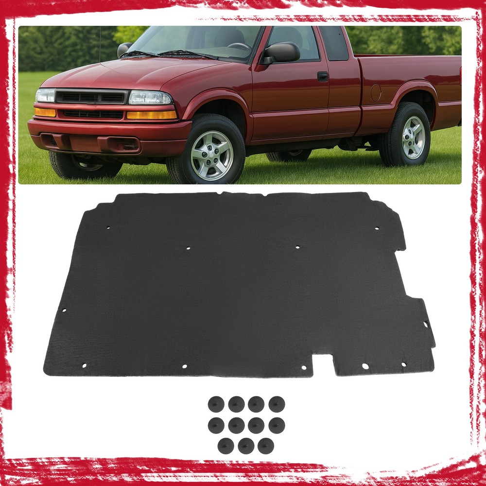 Hood Insulation Pad For Chevy GMC Sonoma S10 1994-2004 & Jimmy Blazer 1995-2005