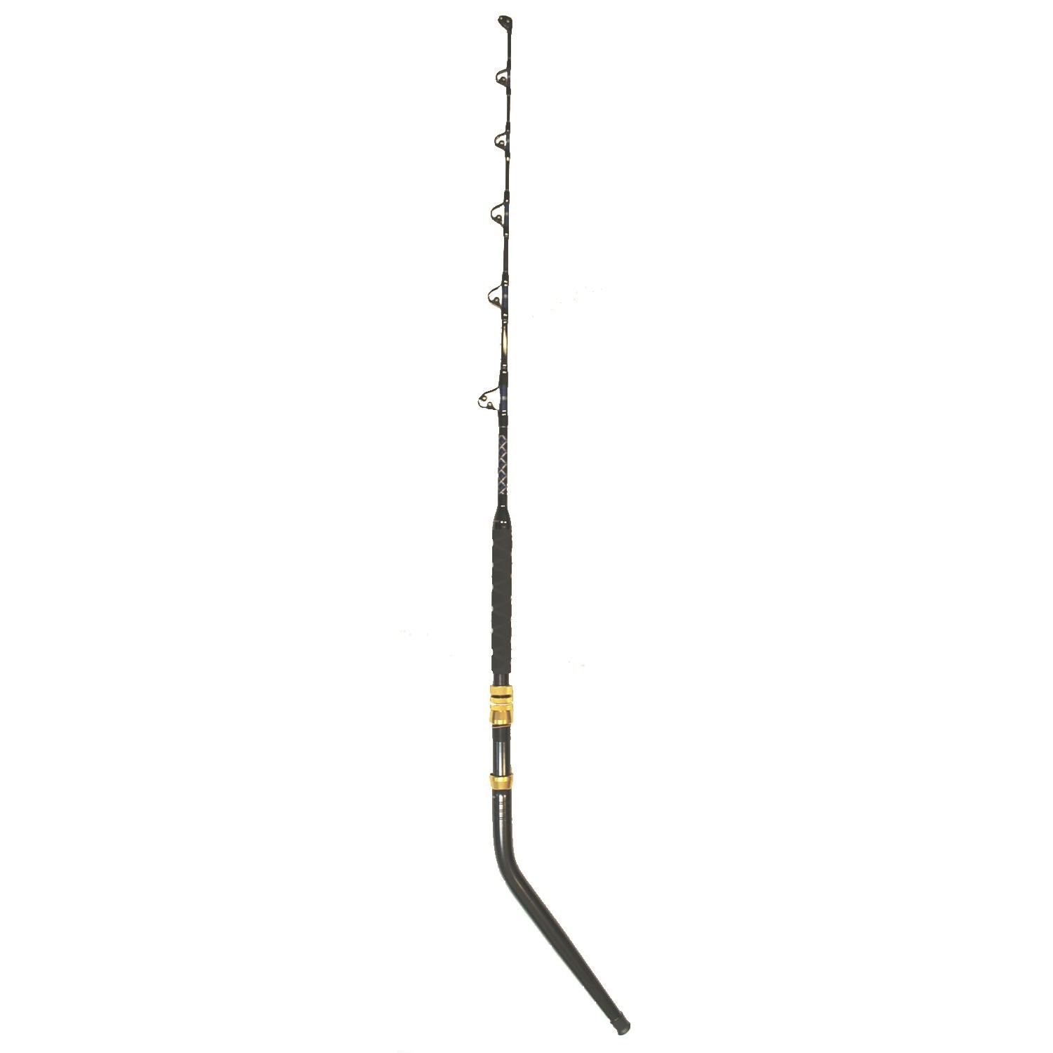 XCALIBER MARINE PAIR OF TROLLING RODS 30-50LB INCLUDES BENT AND STRAIGHT BUTT