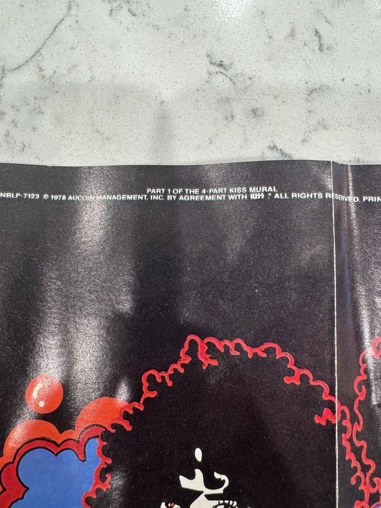 78 KISS Aucoin Mural Art Puzzle Posters Simmons Stanley Criss Frehley Rock Ready