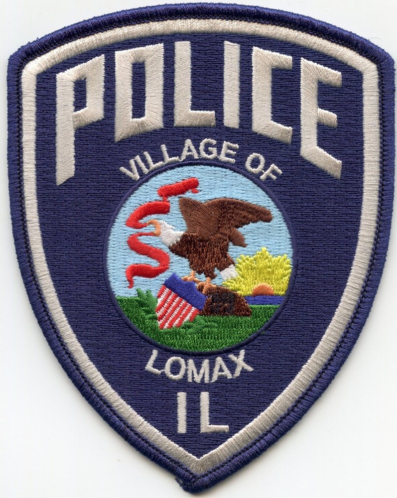 LOMAX ILLINOIS POLICE PATCH