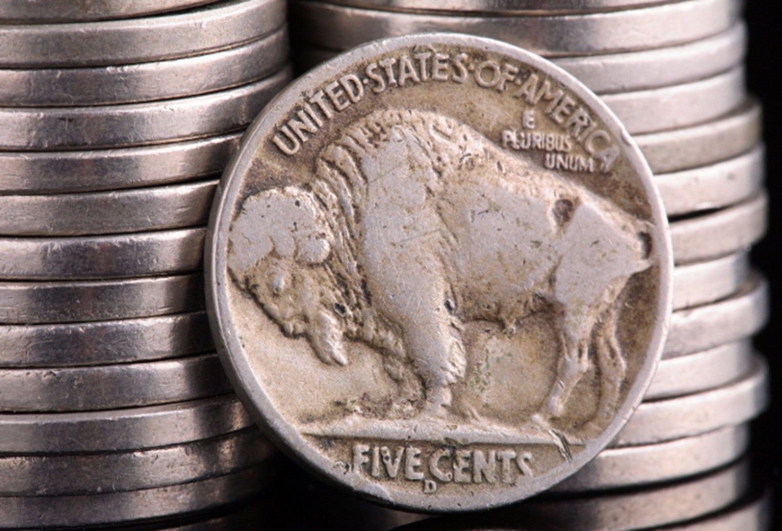 Buffalo Nickels - Roll of 40 CULL - 1913-1938 US Coins NO DATE Indian Head