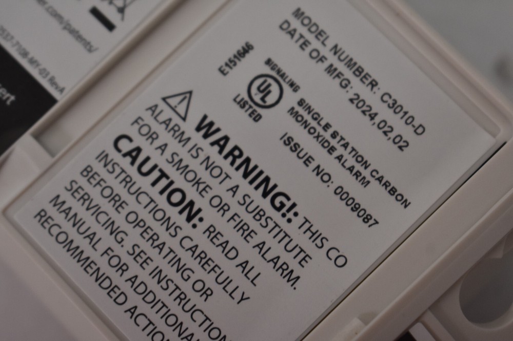 Kidde Carbon Monoxide Alarm Basic Battery Operated w Digital Display LCD