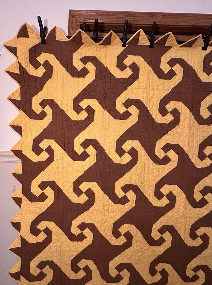 Handmade Cotton Snails Tail Patchwork Quilt